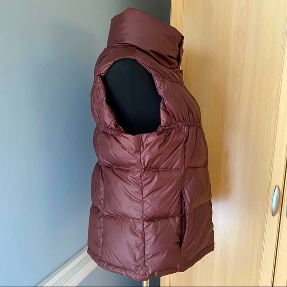 Prana Down Feather Milly Puffer Vest Burgundy/Maroon Size XL - Picture 9 of 16